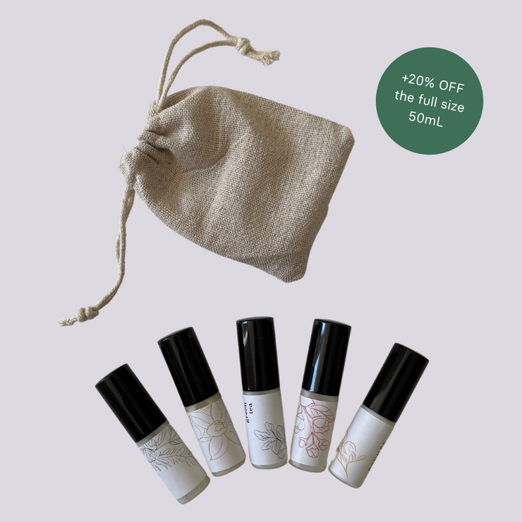Alcohol-free Natural Perfume Discovery Set